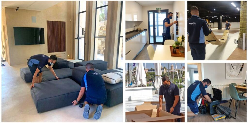 montaje de mobiliario y muebles
